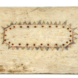 Antique Sailor Made Scrimshawed Ruler and Presumed Busk Fragment