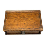 Lovely, Excellent Condition  19th Century Spruce Gum Box with Center Star and Sweet Details
