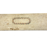 Antique Sailor Made Scrimshawed Ruler and Presumed Busk Fragment