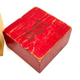 Ever Satisfying and Useful Nesting and Stacking Cubes, c. 1930s-40s, Set of Five
