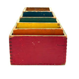 Ever Satisfying and Useful Nesting and Stacking Cubes, c. 1930s-40s, Set of Five