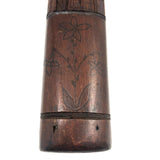 1922 Folk Art Carved "Adam and Eve Joke Book" with Surprise Snake