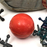 c. 1950s Jacks Collection in Charming Pouch