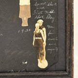 Rough But Charming 1920s Photo Album Photo Collage, Simply Framed