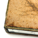 Antique Mirrored Box with Butterfly Woman and Match Striker Bottom