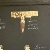 Rough But Charming 1920s Photo Album Photo Collage, Simply Framed