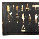 Rough But Charming 1920s Photo Album Photo Collage, Simply Framed