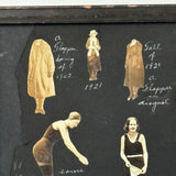 Rough But Charming 1920s Photo Album Photo Collage, Simply Framed