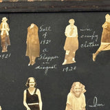 Rough But Charming 1920s Photo Album Photo Collage, Simply Framed