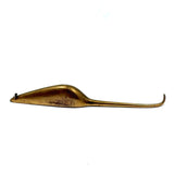 Perfect Form, Long and Low c. Mid Century Brass Mouse