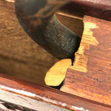 1922 Folk Art Carved "Adam and Eve Joke Book" with Surprise Snake