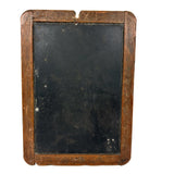 Alex's Carved Into, Beautifully Worn 19th Century School Slate with Angled Etched Lines