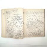 Ruth Seifert's 1915 New Brunswick High School Biology Notebook with Great Diagrams