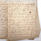 19th Century British Folio with Beautifully Handwritten Notes on Wax Flower Making, Fresco Painting, Mold Making, Drawing Faces, More