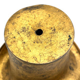 SOLD Golden Top Hat with Great Patina (and Hole at Center for Unknown Purpose!)