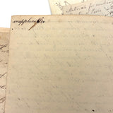 19th Century British Folio with Beautifully Handwritten Notes on Wax Flower Making, Fresco Painting, Mold Making, Drawing Faces, More