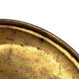 SOLD Golden Top Hat with Great Patina (and Hole at Center for Unknown Purpose!)