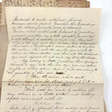 19th Century British Folio with Beautifully Handwritten Notes on Wax Flower Making, Fresco Painting, Mold Making, Drawing Faces, More