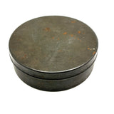 Graduated Old Set of Round Tin Cutters in Tin Case