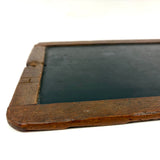 Alex's Carved Into, Beautifully Worn 19th Century School Slate with Angled Etched Lines