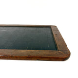 Alex's Carved Into, Beautifully Worn 19th Century School Slate with Angled Etched Lines