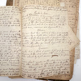 19th Century British Folio with Beautifully Handwritten Notes on Wax Flower Making, Fresco Painting, Mold Making, Drawing Faces, More