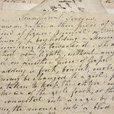 19th Century British Folio with Beautifully Handwritten Notes on Wax Flower Making, Fresco Painting, Mold Making, Drawing Faces, More