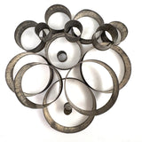 Graduated Old Set of Round Tin Cutters in Tin Case