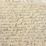 19th Century British Folio with Beautifully Handwritten Notes on Wax Flower Making, Fresco Painting, Mold Making, Drawing Faces, More