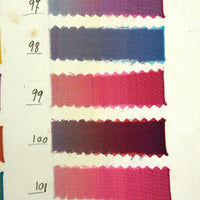 Glorious Antique French Ribbon Swatch Sample Card