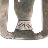Vintage Mexican Hecho En Mexico Sterling Silver Hand Shaped Bookmark
