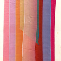 Glorious Antique French Ribbon Swatch Sample Card