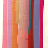 Glorious Antique French Ribbon Swatch Sample Card