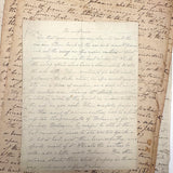 19th Century British Folio with Beautifully Handwritten Notes on Wax Flower Making, Fresco Painting, Mold Making, Drawing Faces, More