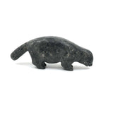 Wonderful Inuit Stone Carved Beaver or Wolverine