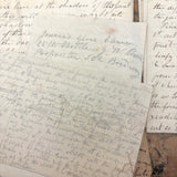 19th Century British Folio with Beautifully Handwritten Notes on Wax Flower Making, Fresco Painting, Mold Making, Drawing Faces, More