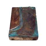 Late 19th Century "Snag Proof" Boots Copper on Wood Print Block