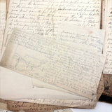 19th Century British Folio with Beautifully Handwritten Notes on Wax Flower Making, Fresco Painting, Mold Making, Drawing Faces, More