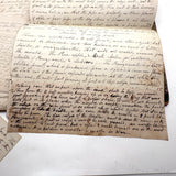 19th Century British Folio with Beautifully Handwritten Notes on Wax Flower Making, Fresco Painting, Mold Making, Drawing Faces, More