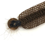 Very Intricately Woven (and Very Wearable) Victorian Hair Cuff