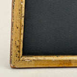 Four Hearts, Feb 1876 Iowa Cut Paper Love Token in Period Gold Leafed Frame