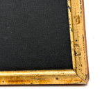 Four Hearts, Feb 1876 Iowa Cut Paper Love Token in Period Gold Leafed Frame