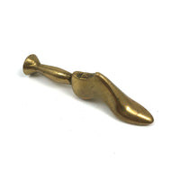 Auböck-esque Brass Foot Pipe Tamper