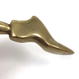 Auböck-esque Brass Foot Pipe Tamper