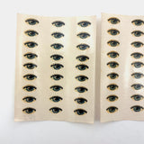 Three More Sheets of (Slightly Larger) Doll Eye Transfers