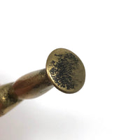 Auböck-esque Brass Foot Pipe Tamper