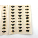 Three More Sheets of (Slightly Larger) Doll Eye Transfers