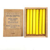 Scarce Early Smith + Binney Co. Untouched Salesman Sample Box of An-Du-Septic Sight Saver Crayons (Chalk)