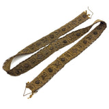 Amazing 17th-18th Century Ornately Decorated Handwoven Heavy Wool and Metallic Thread Trim, Presumed English