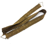 Amazing 17th-18th Century Ornately Decorated Handwoven Heavy Wool and Metallic Thread Trim, Presumed English